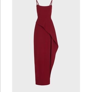 Beautiful BCBGMaxazria Burgundy Gown